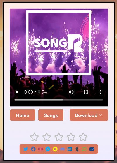 Step 7 Download or Share songr ai music