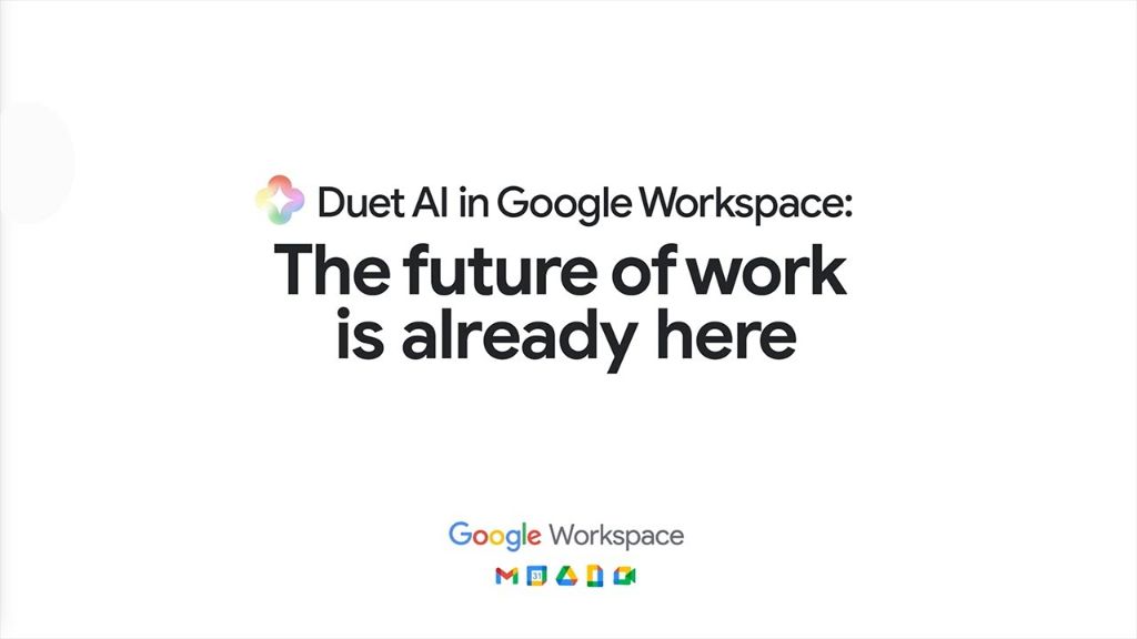 duet ai google workspace future of work already here