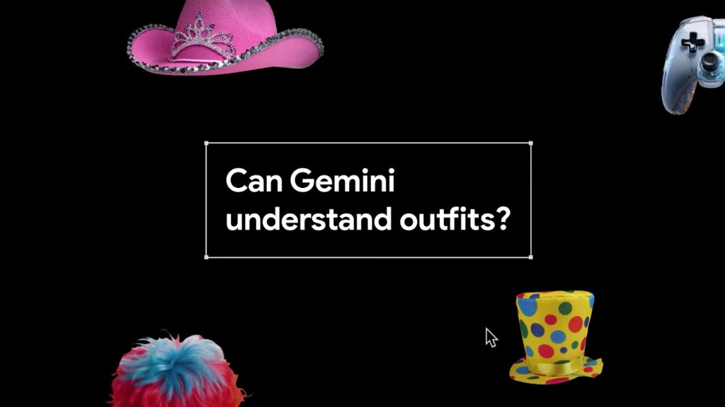 google gemini testing understand outfits