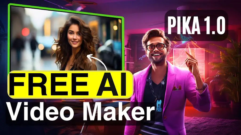 pika 1.0 free ai video maker