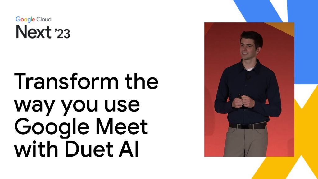 Google Meet Duet AI features