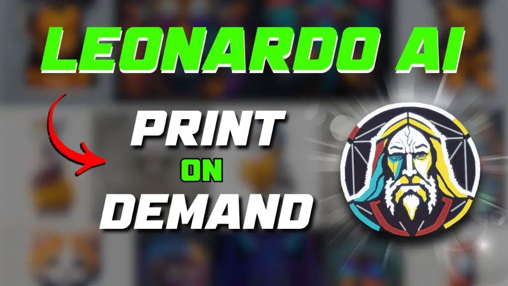 How to Use Leonardo AI for Print on Demand