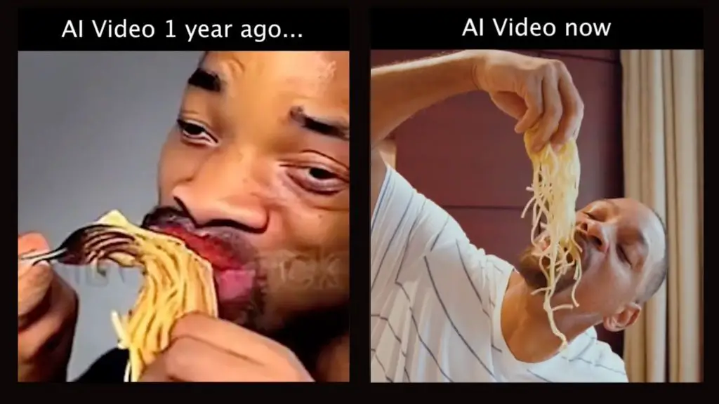 Real or Deepfake New Will Smith Eat spaghetti Sora Video