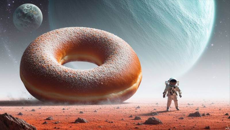 SD3 Donuts astronauts