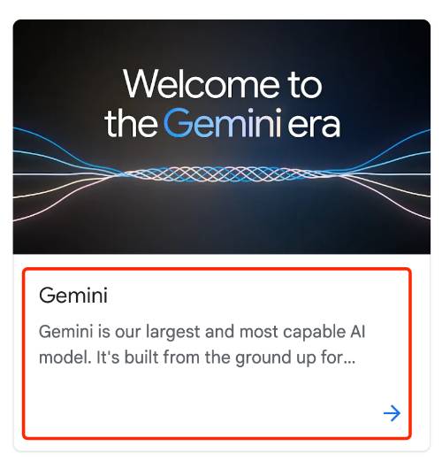 step3 Scroll down click Gemini